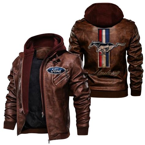Get the Ultimate Ford Mustang Leather Jacket - Shop Now!